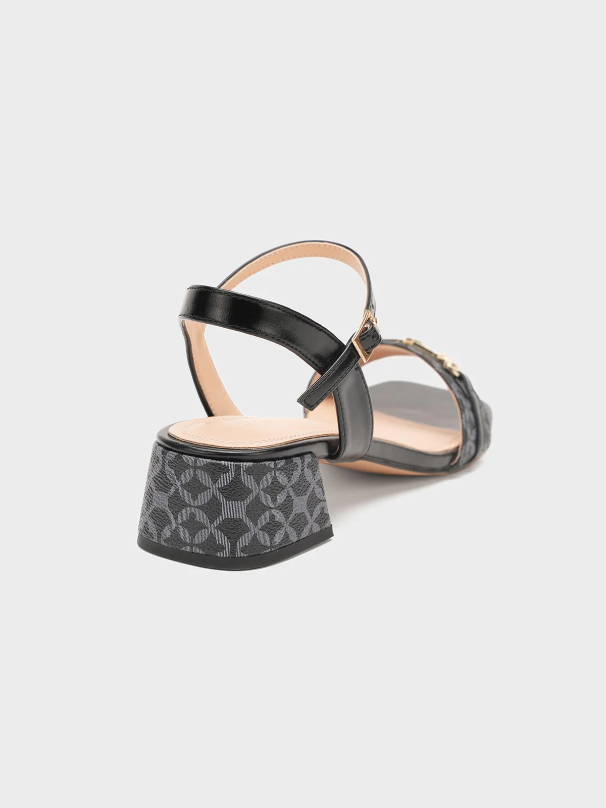 Women "ASSIAK" Block Heel Buckle Sandals - Image 4