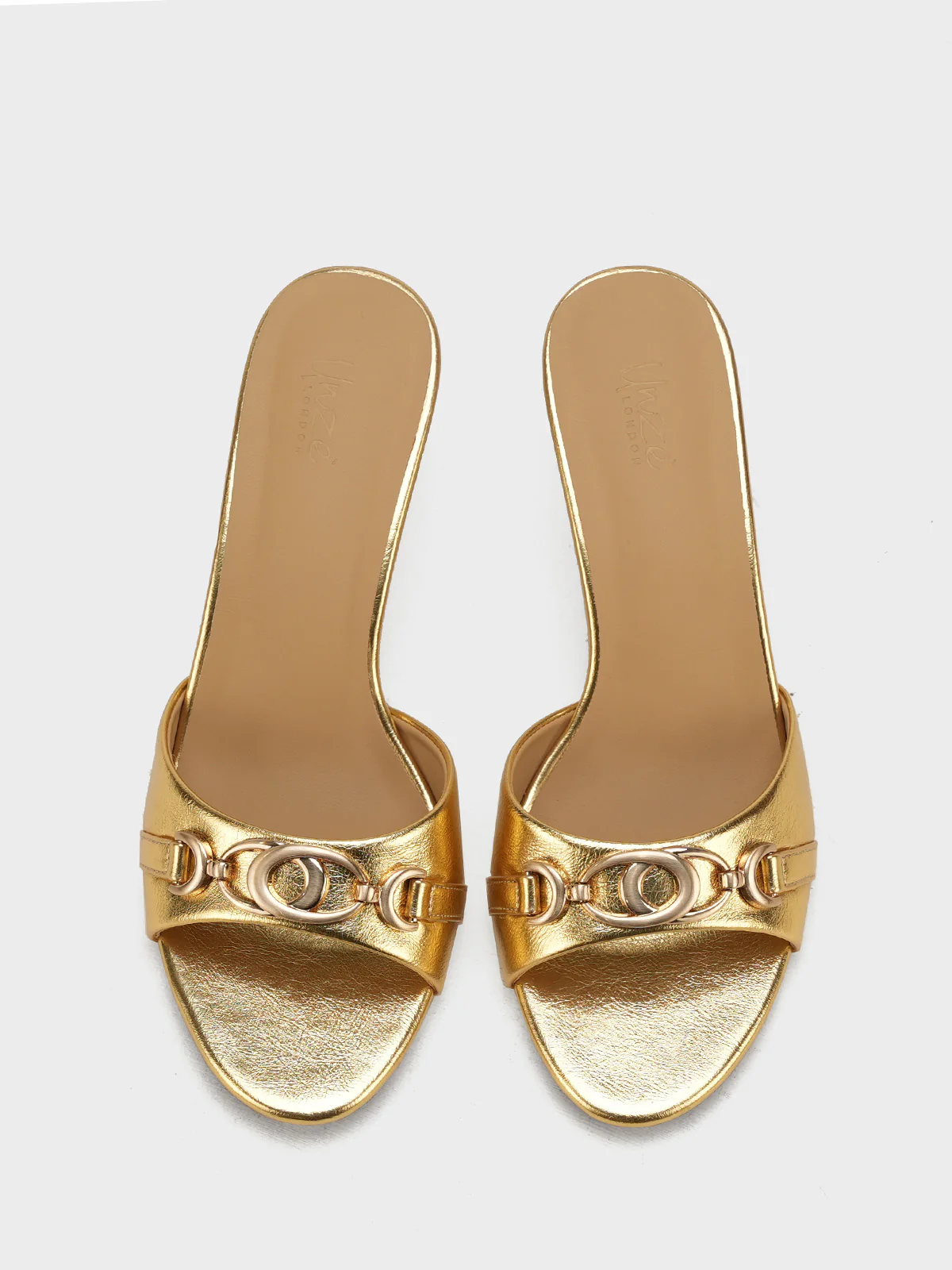 Women "AUDEN" Slip On Fancy Heel Sandals - Image 6