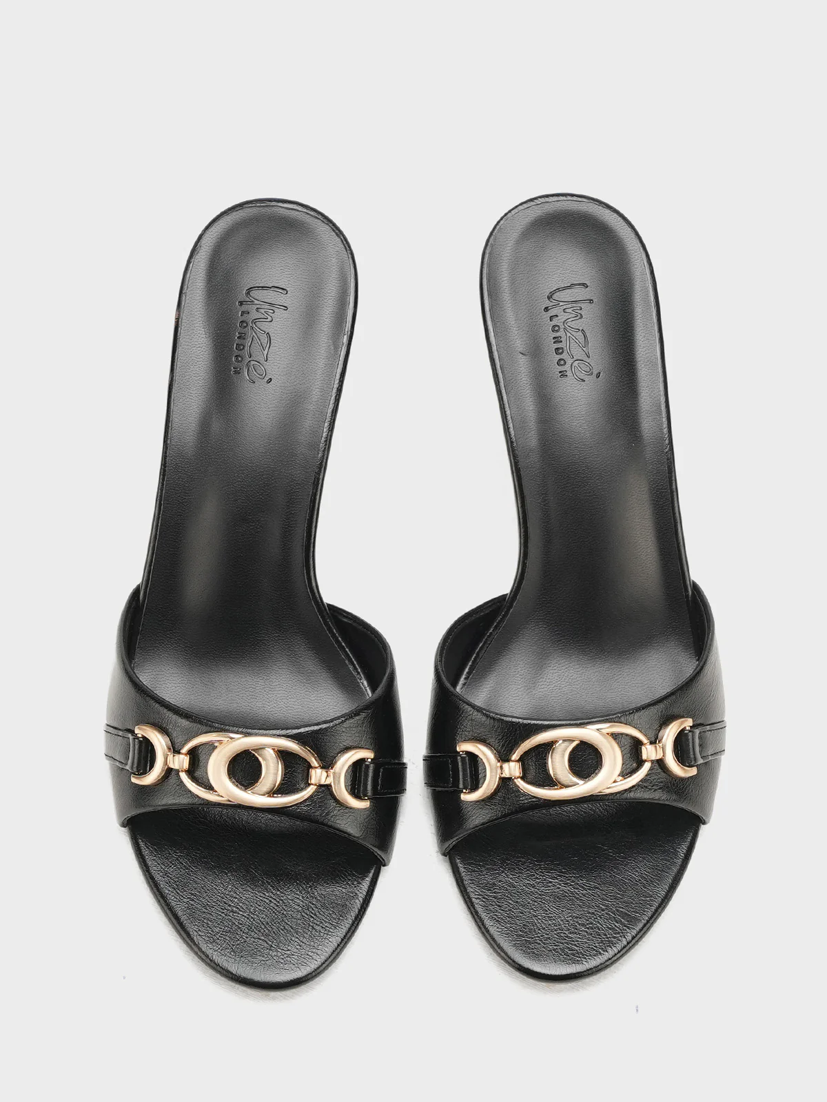 Women "AUDEN" Slip On Fancy Heel Sandals - Image 6