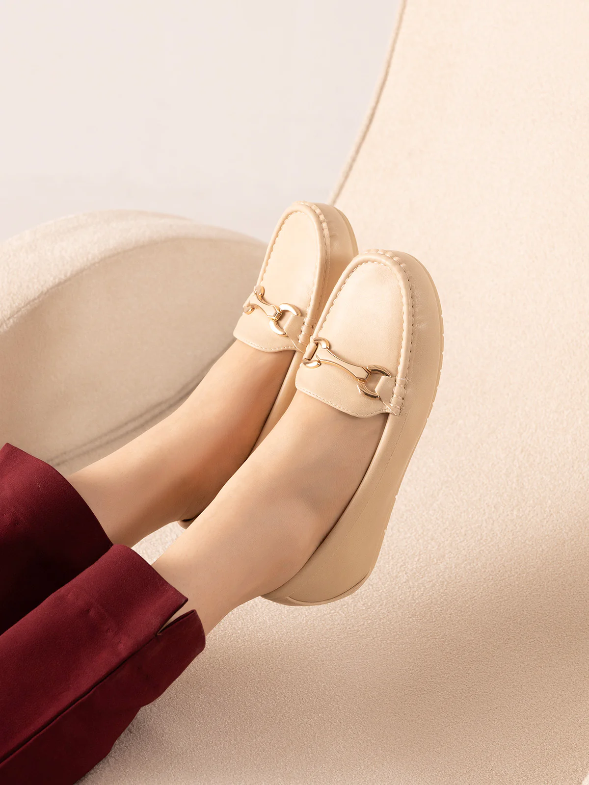 Women "AUDRIA" Easy Slip On Style Moccasins