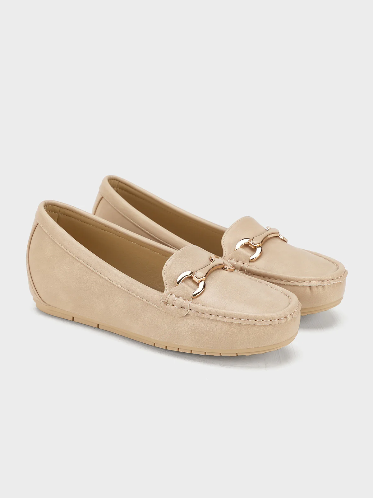 Women "AUDRIA" Easy Slip On Style Moccasins - Image 4