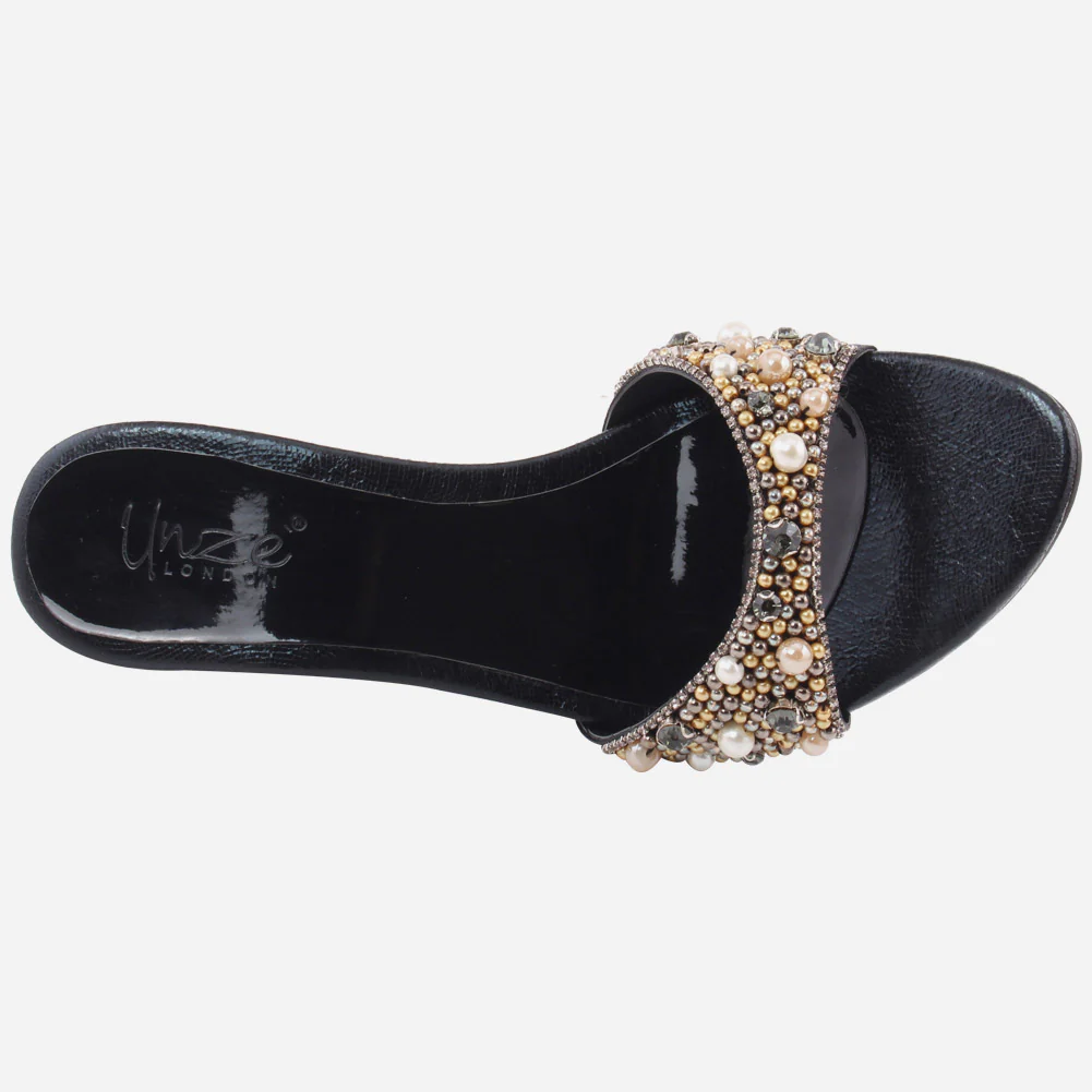 Women" AVA"Gorgeous Open Toe Low Heel Sandals - Image 4