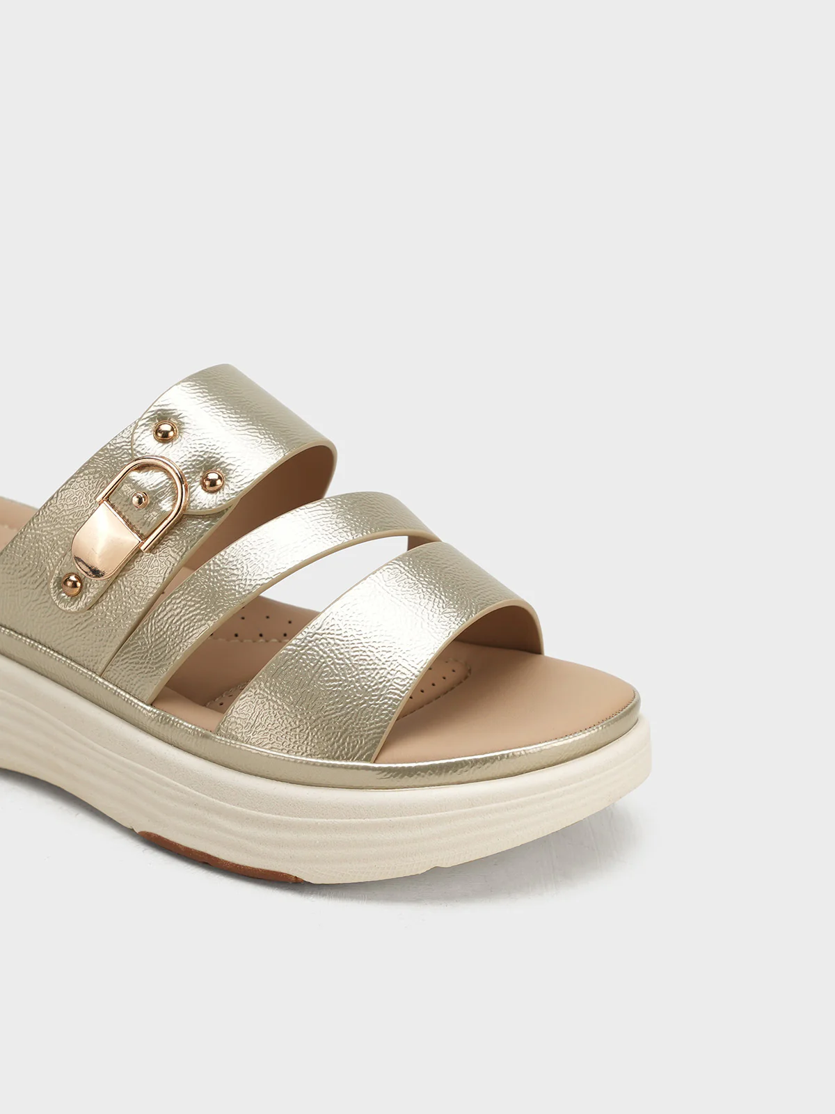 Women "AVERY" Sip On Wedge Slippers - Image 6
