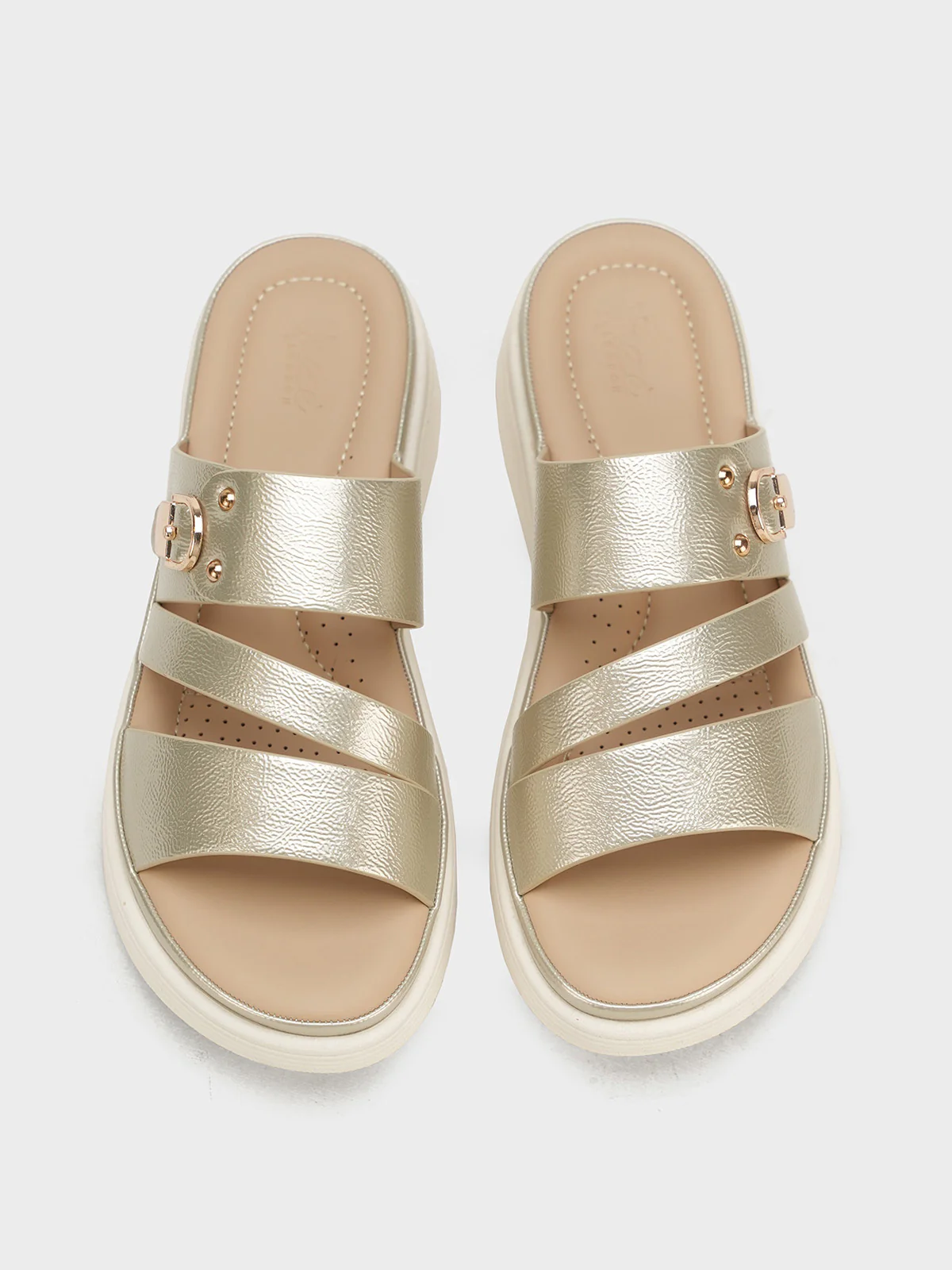 Women "AVERY" Sip On Wedge Slippers - Image 8