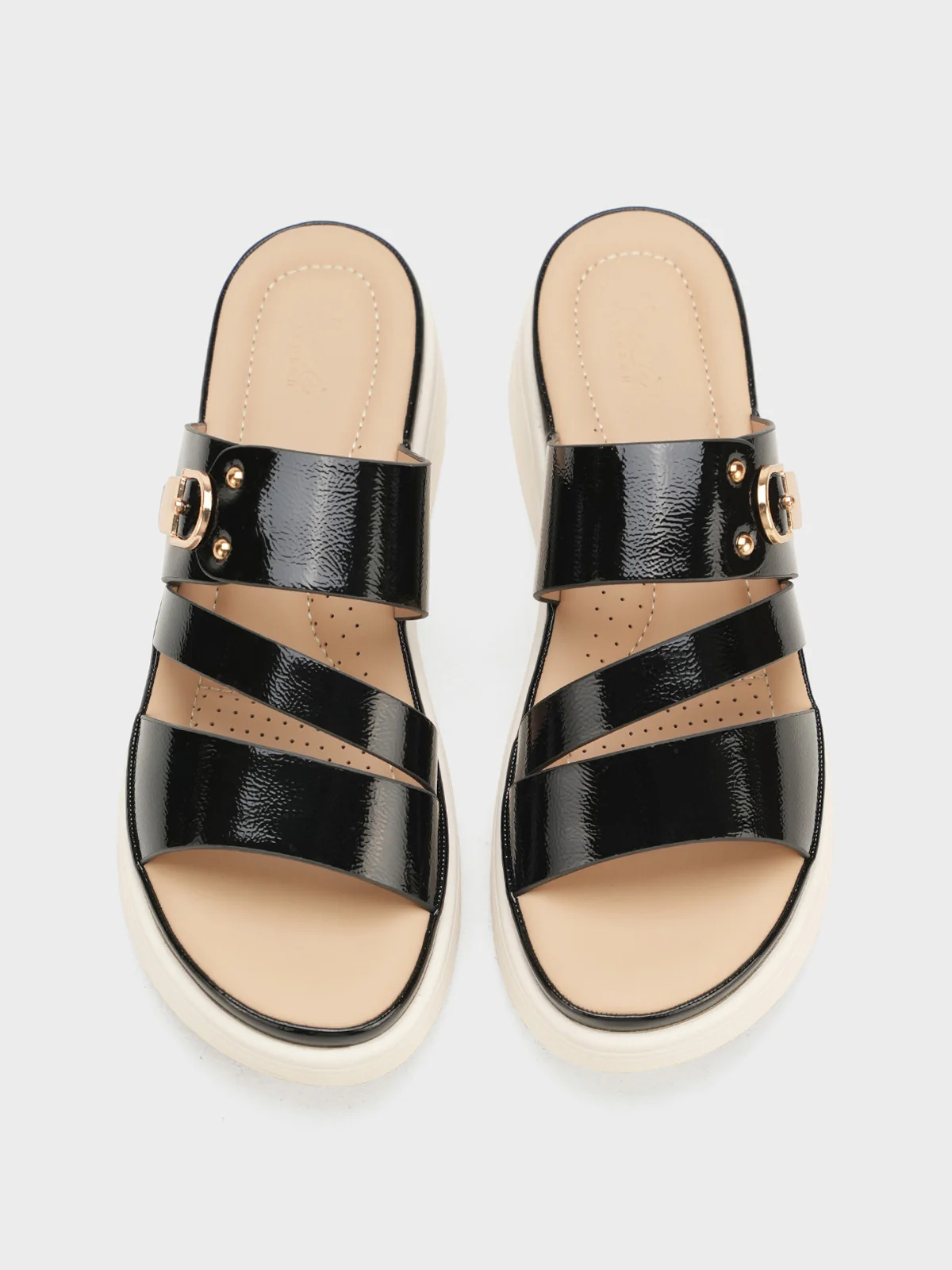 Women "AVERY" Sip On Wedge Slippers - Image 9