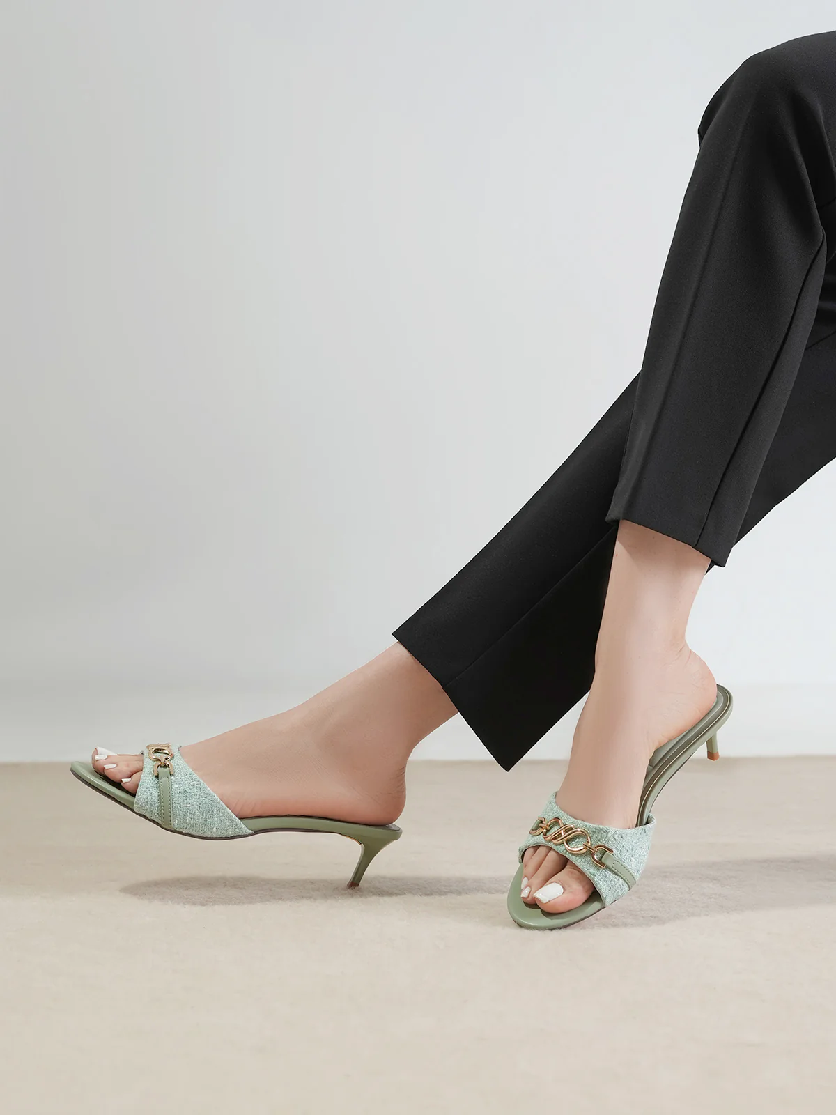 Women" AVRAM" Stylish Slip-On Sandals - Image 3