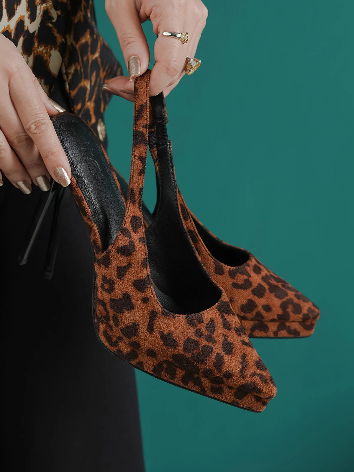 Women "AYINDE" Slingback Stiletto Heel Sandals - Image 6