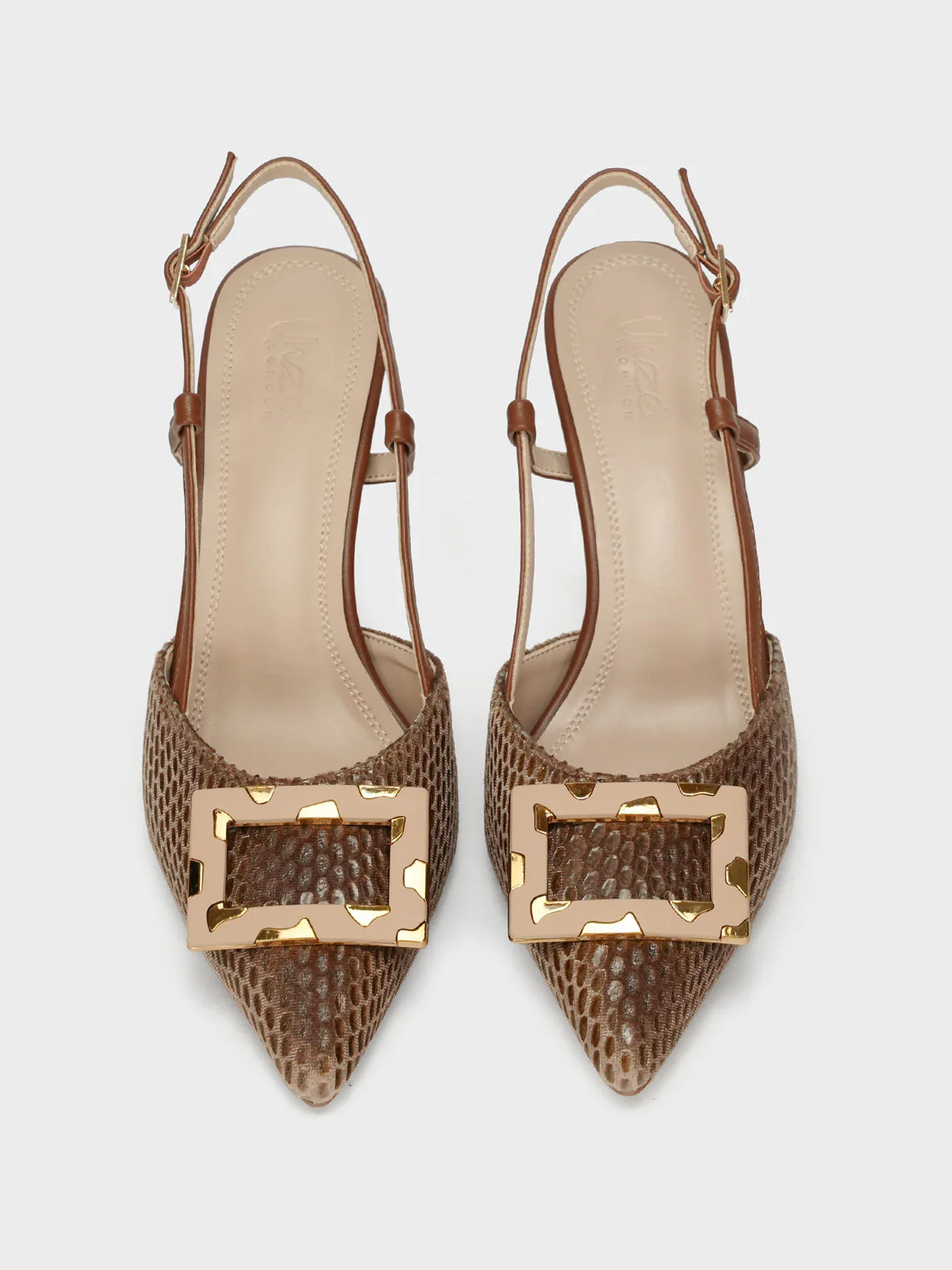 Women "AYLIN" Stylish Pointy Party Sandals - Image 5