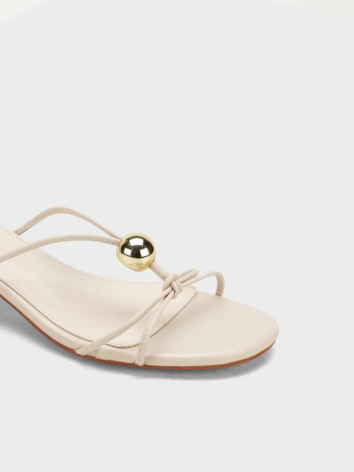 Women "BEATRIZ" Kitten Heel Slip On Sandals - Image 7