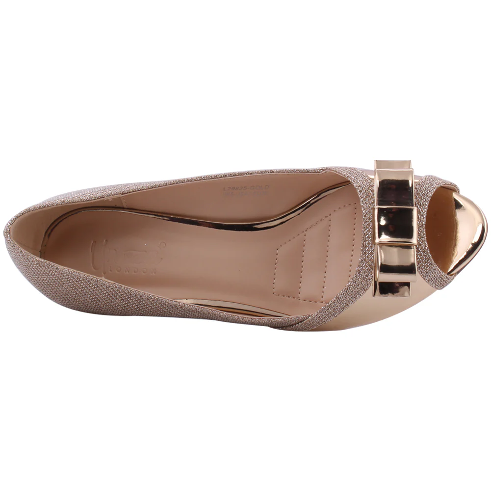 Women “BELDA” Bow Decorated Court Shoes - Image 4