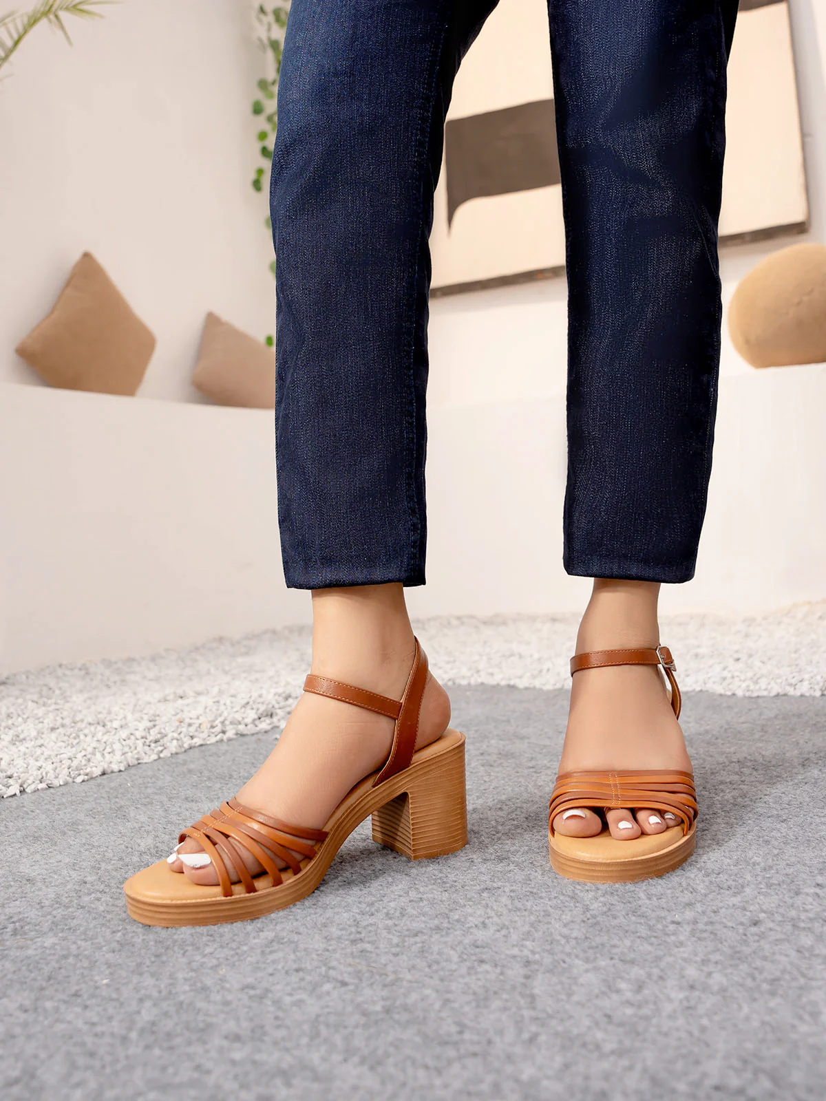 Women "BENNETT" Block Heel Comfort Sandals - Image 6