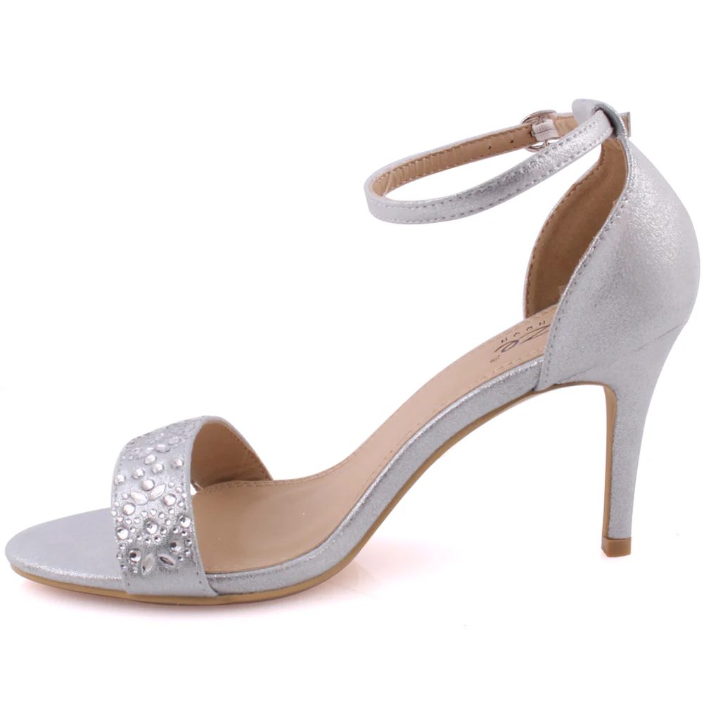 Women “BETTY” Fashion Ankle Strap Stiletto Heel Sandals - Image 3