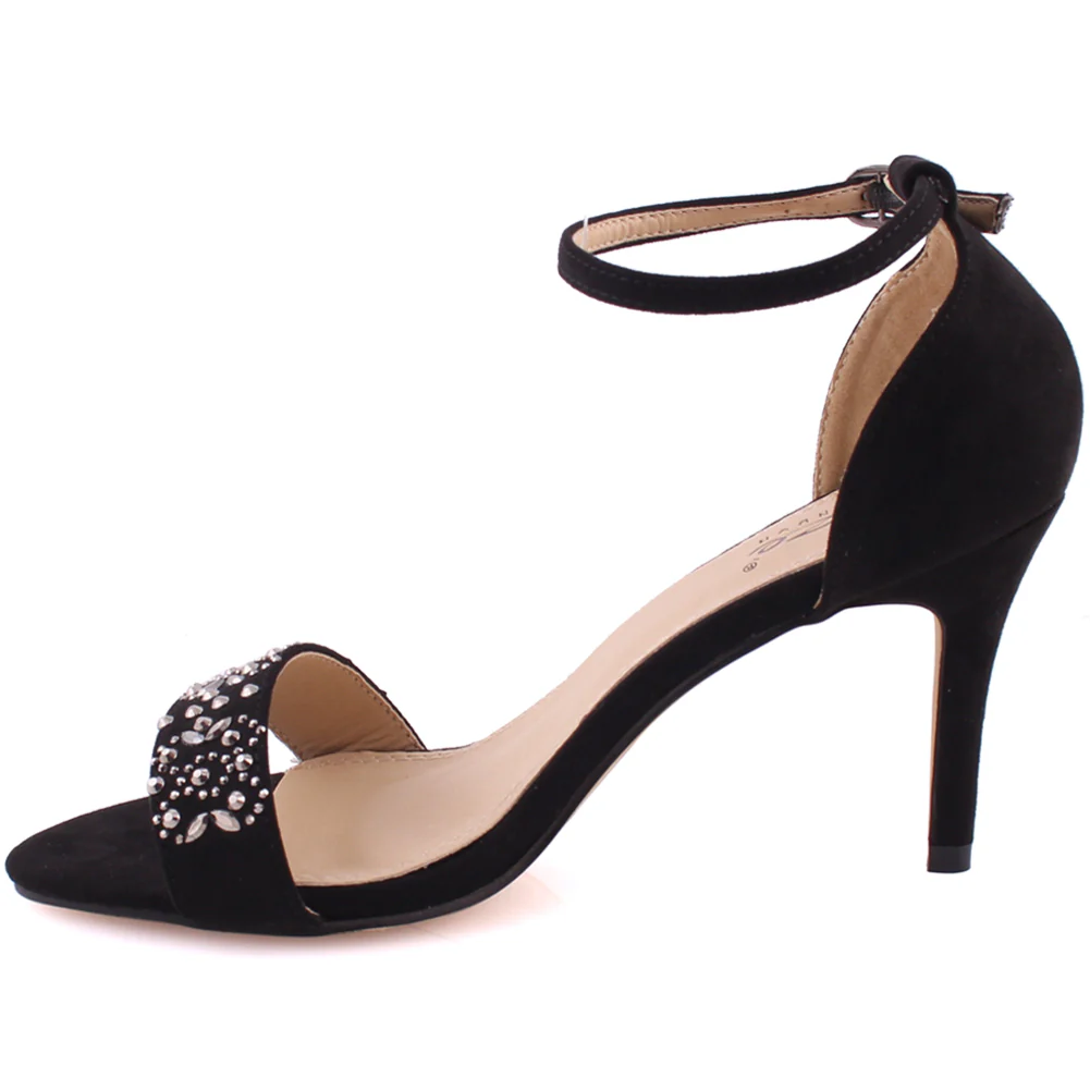 Women “BETTY” Fashion Ankle Strap Stiletto Heel Sandals - Image 3