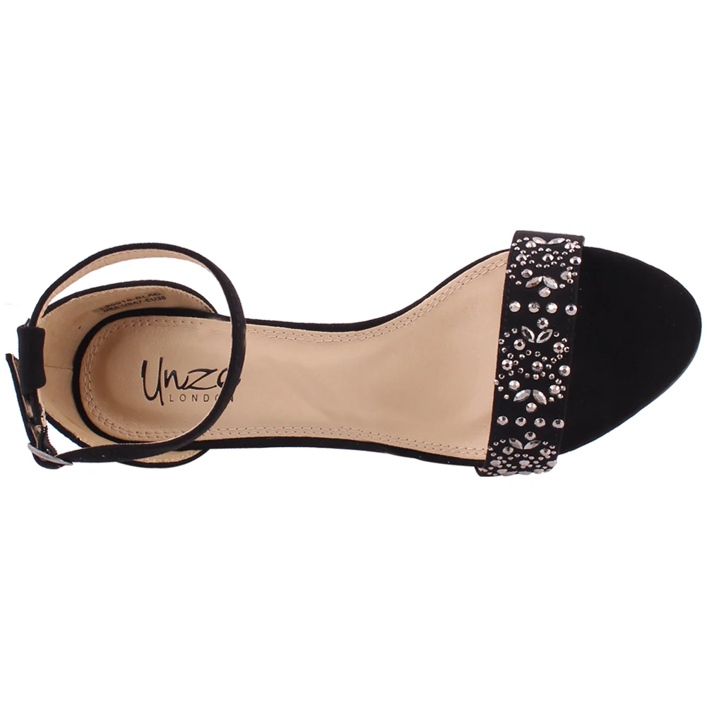 Women “BETTY” Fashion Ankle Strap Stiletto Heel Sandals - Image 4
