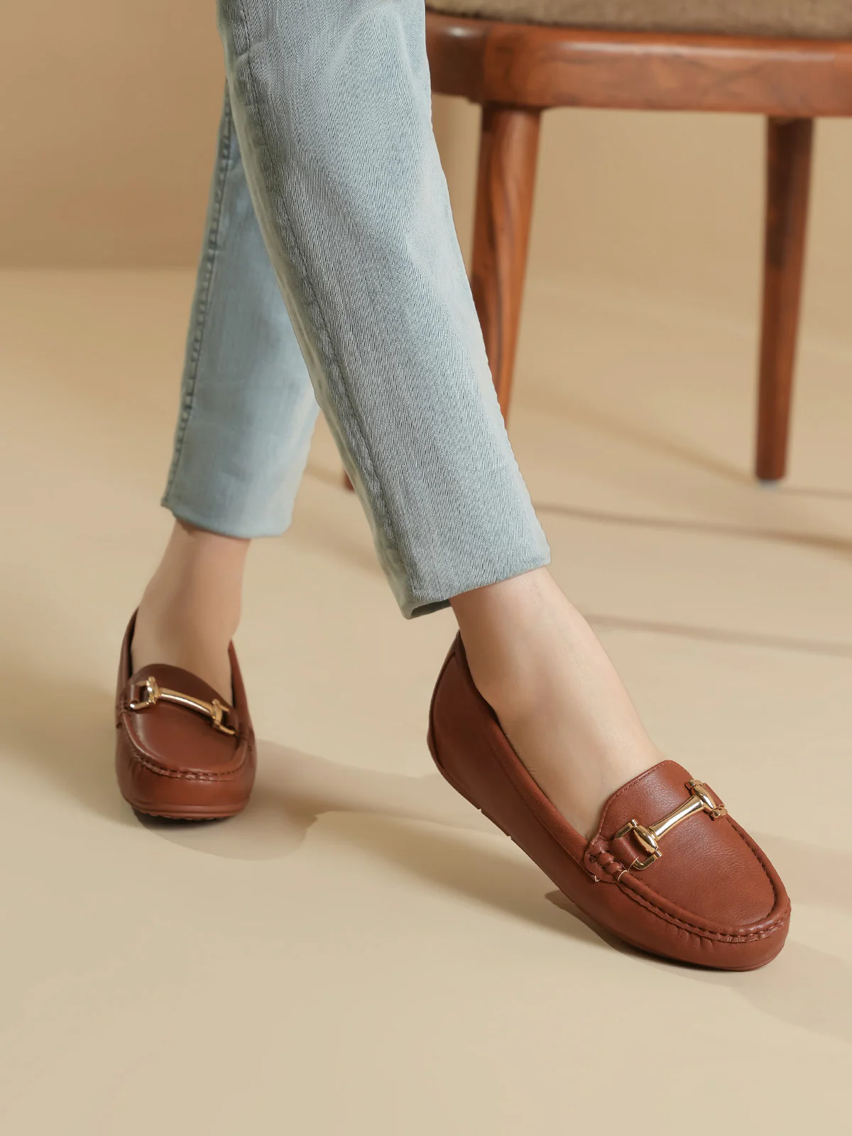 Women "BEXTER" Smart Buckle Moccasins - Image 6