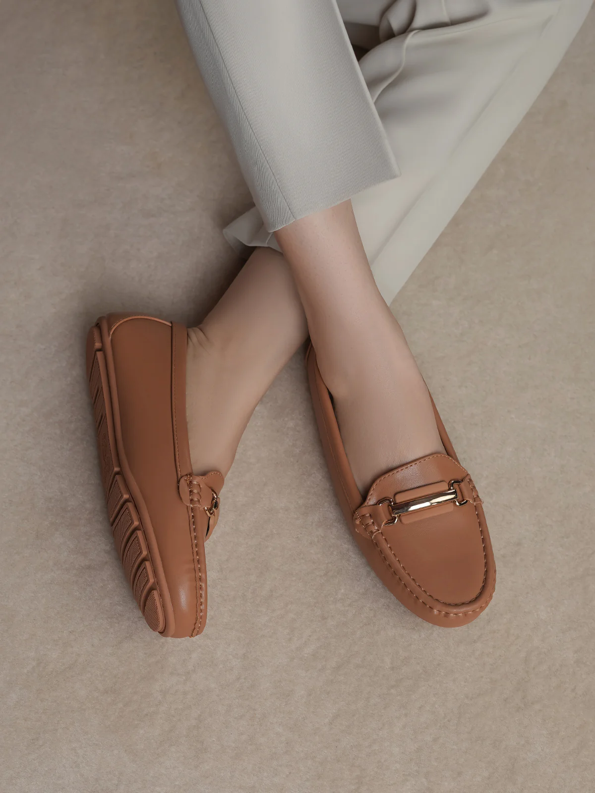 Women "BIRDIE" Comfort Slip On Moccasins