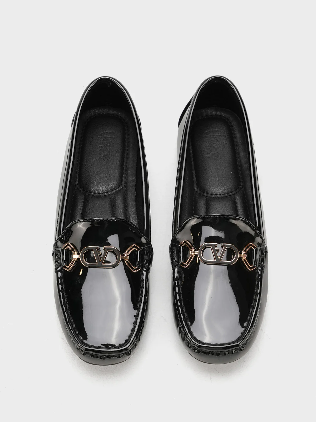 Women "BLUESY" Lightweight Shiny Moccasins - Image 6