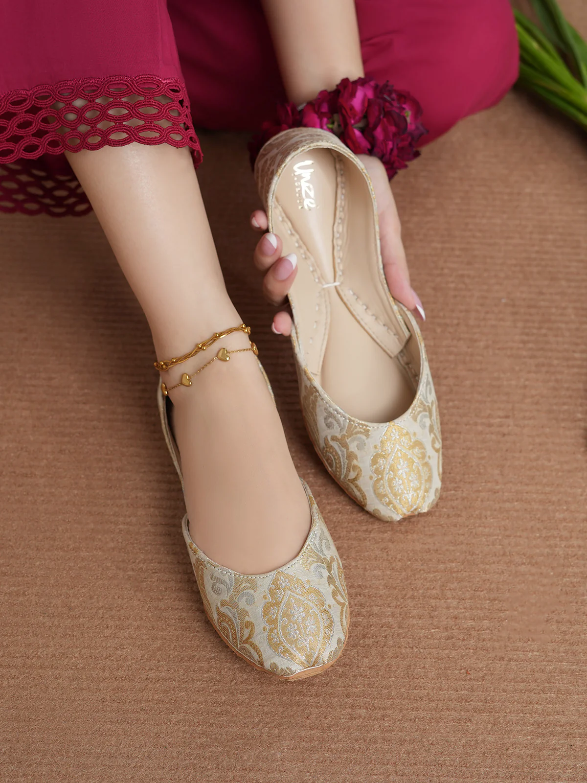 Women "BRAZEN" Simplicity Soft Khussa - Image 6