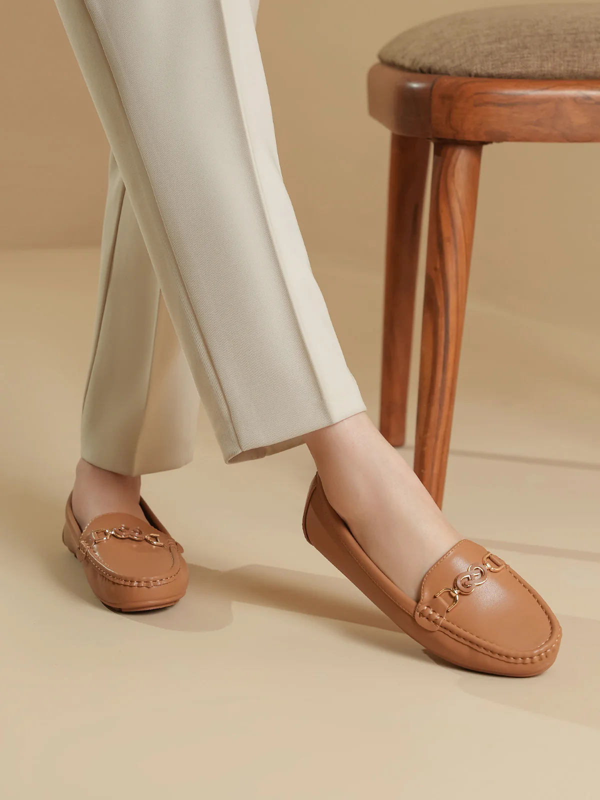 Women "BREVYN" Semi Formal Moccasins - Image 3