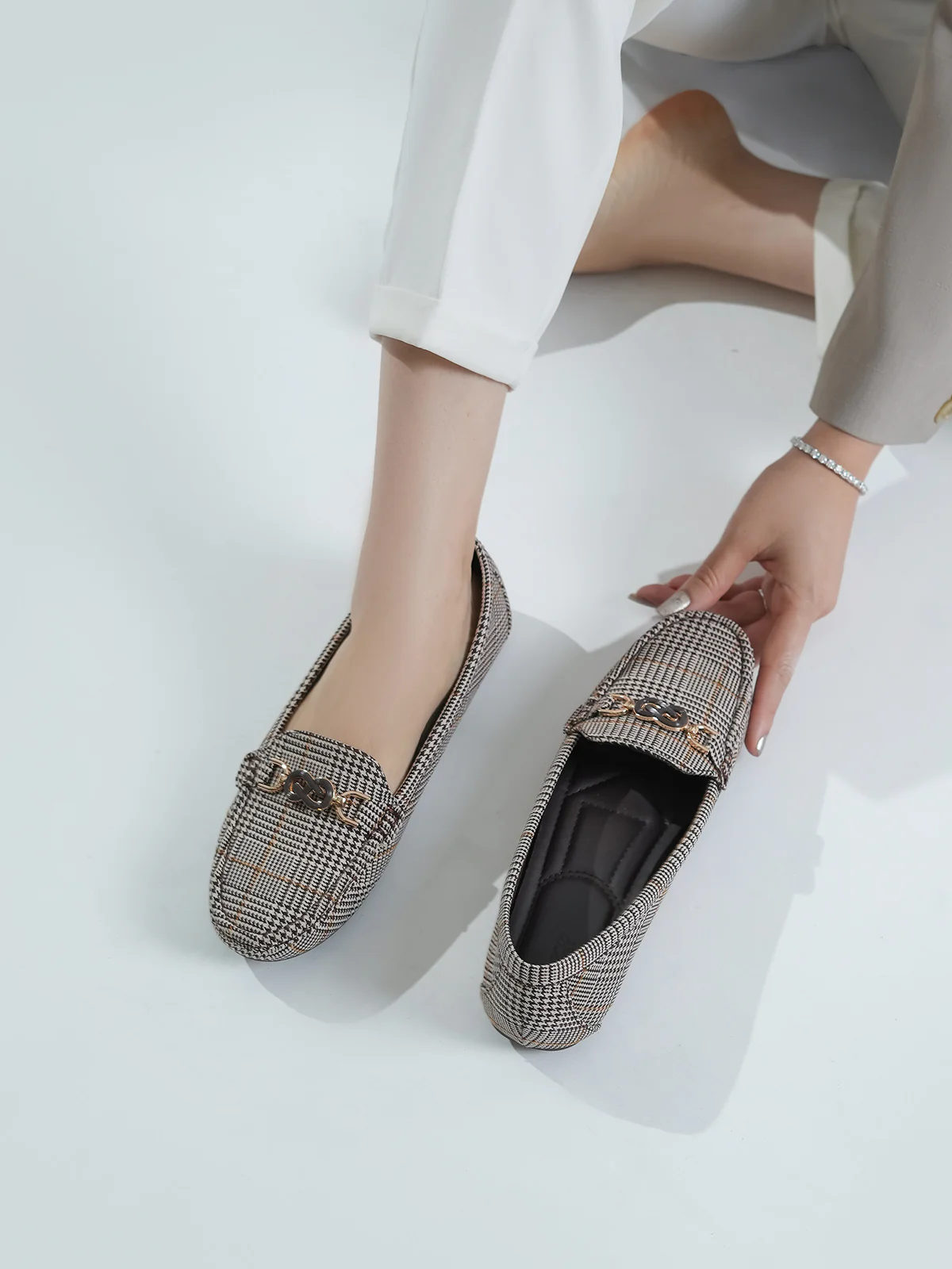 Women "BREVYN" Semi Formal Moccasins