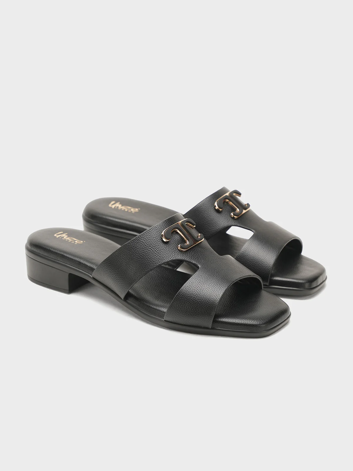 Women "BYRON" Block Heel Slip On Sandals - Image 2