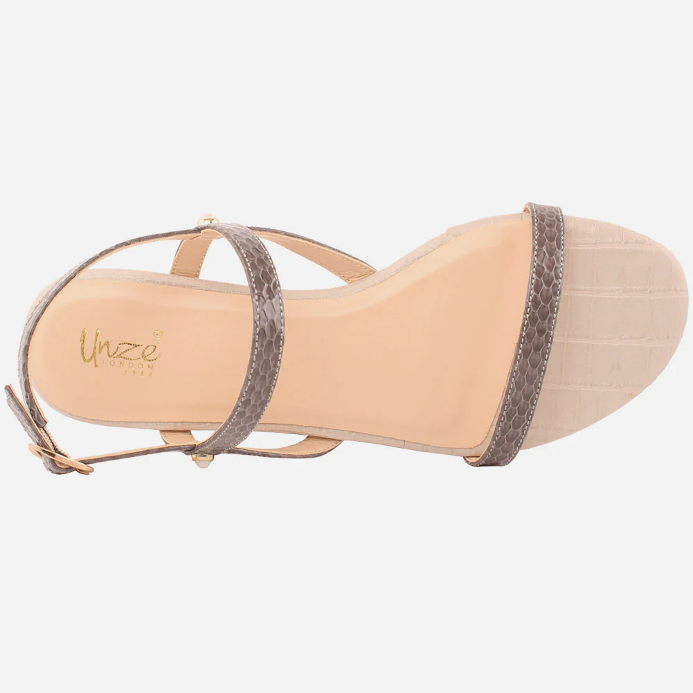 Women "Carmen" Stylish Buckle Sandals - Image 4