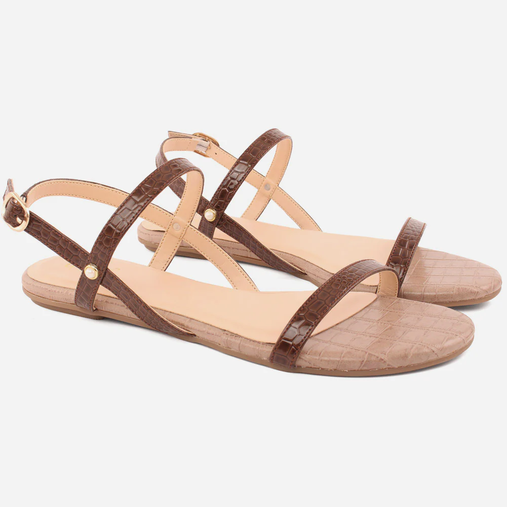 Women "Carmen" Stylish Buckle Sandals - Image 2