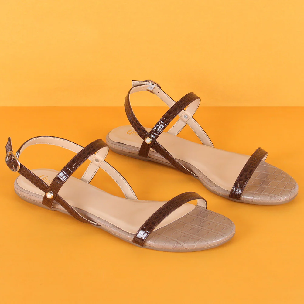 Women "Carmen" Stylish Buckle Sandals - Image 6