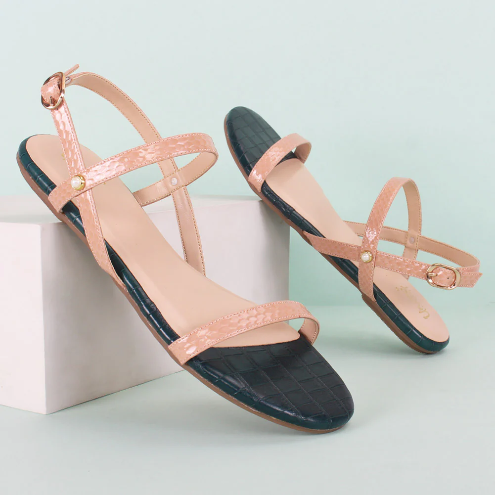 Women "Carmen" Stylish Buckle Sandals - Image 6