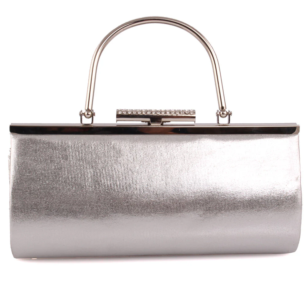 Women ‘Carol’ Two Toned Party Clutch Bag - Image 3