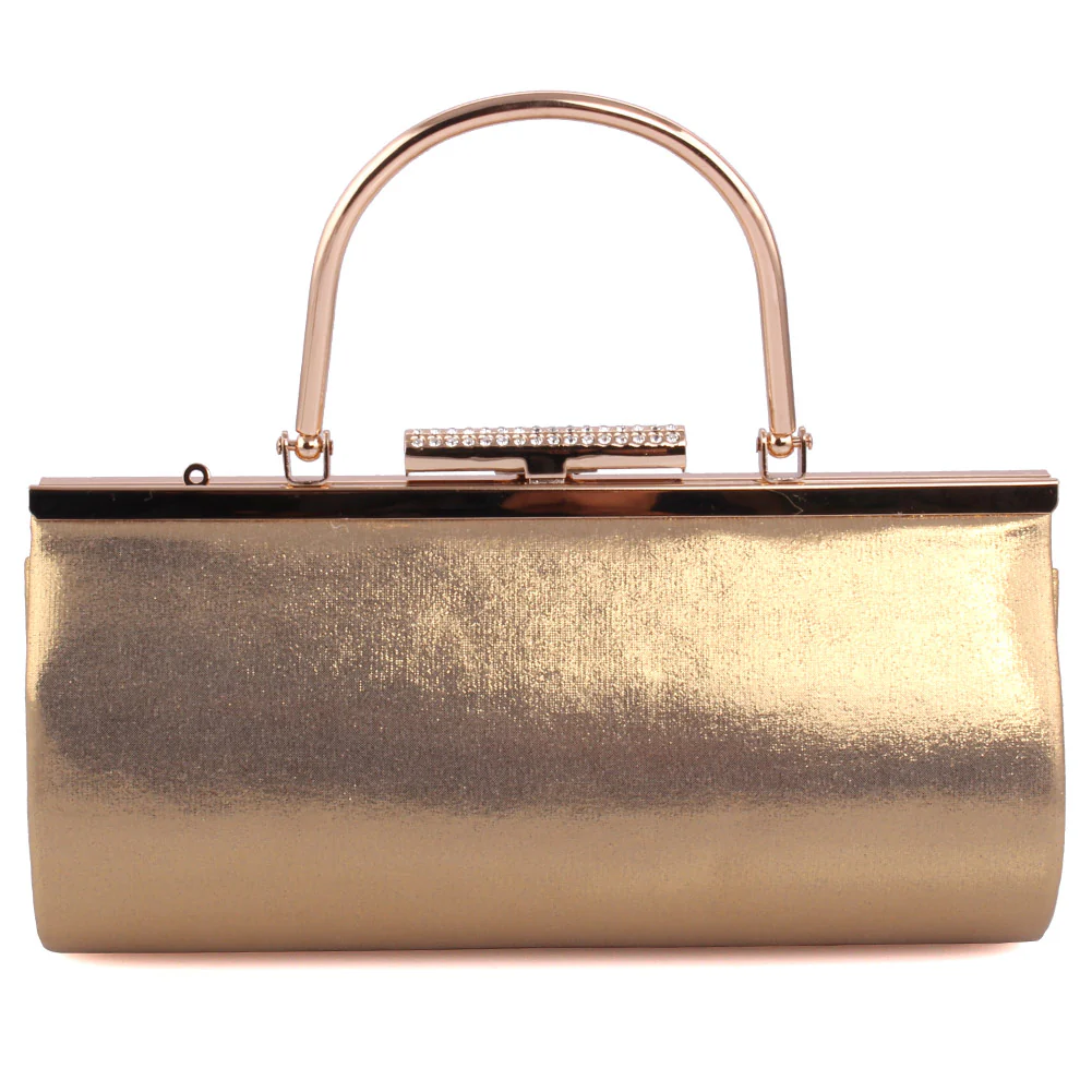 Women ‘Carol’ Two Toned Party Clutch Bag - Image 3