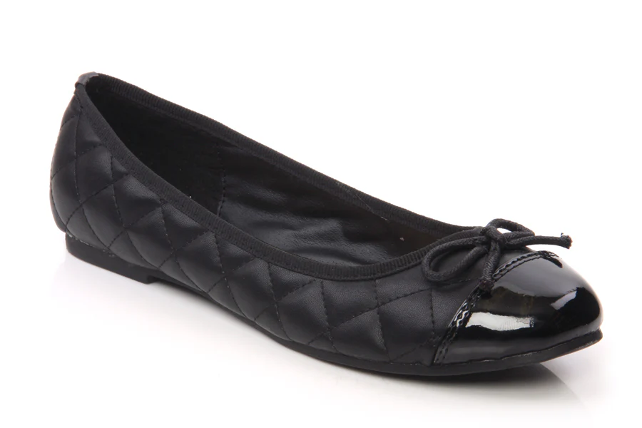 Women Casual Ballerina Pump Shoes with Flat Heel