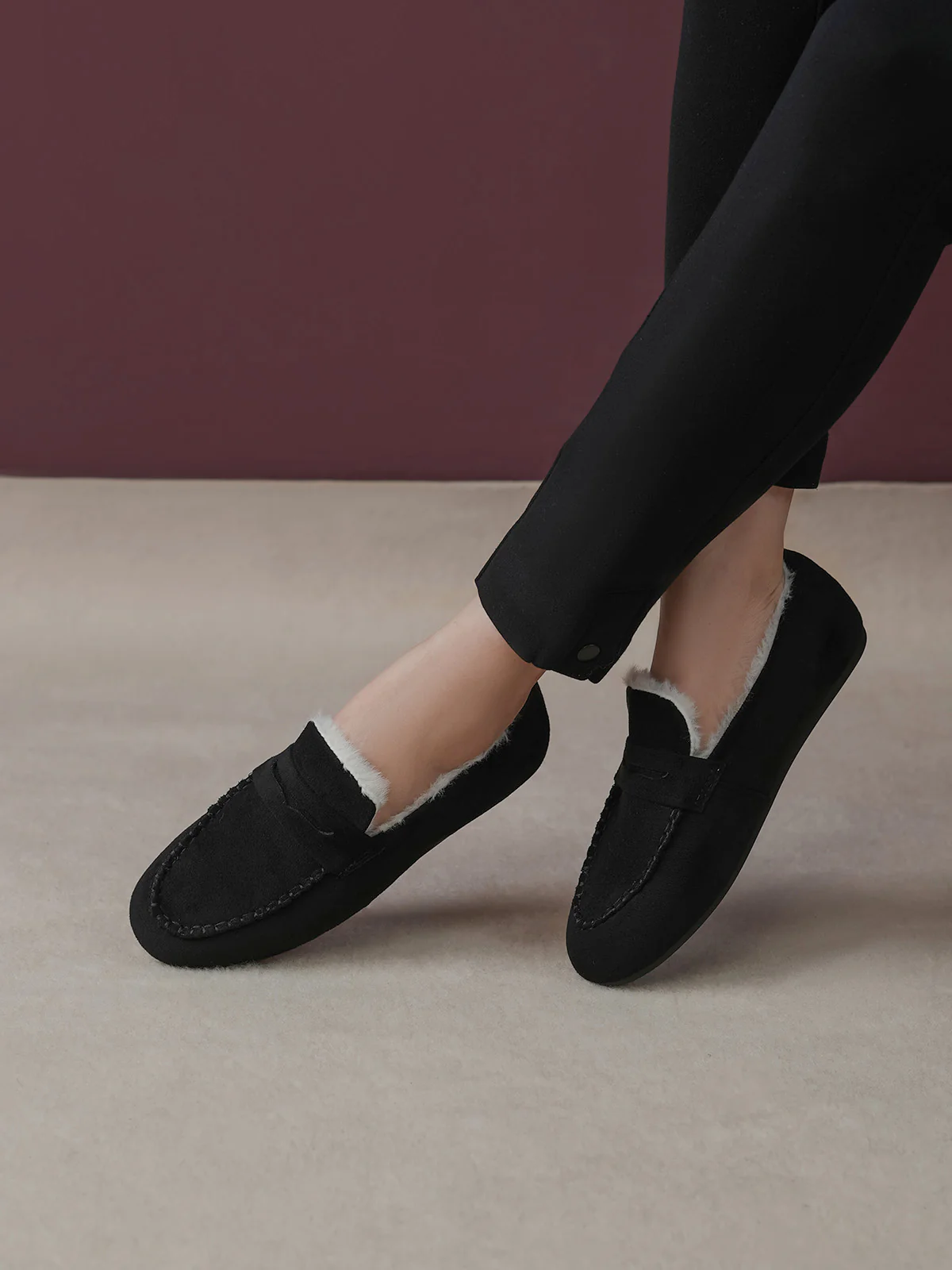 Women "CELOUS" Cozy Stylish Ballerinas - Image 3