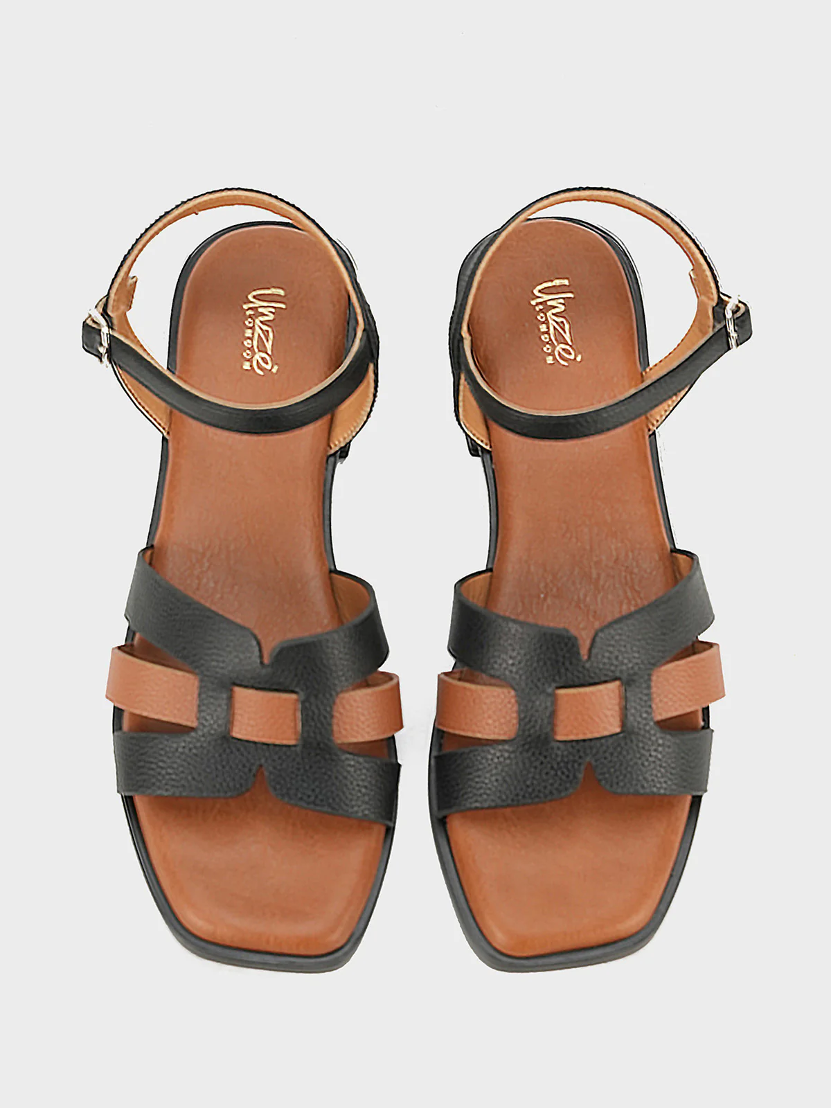 Women "CELYSE" Buckle Block Heel Sandals - Image 6