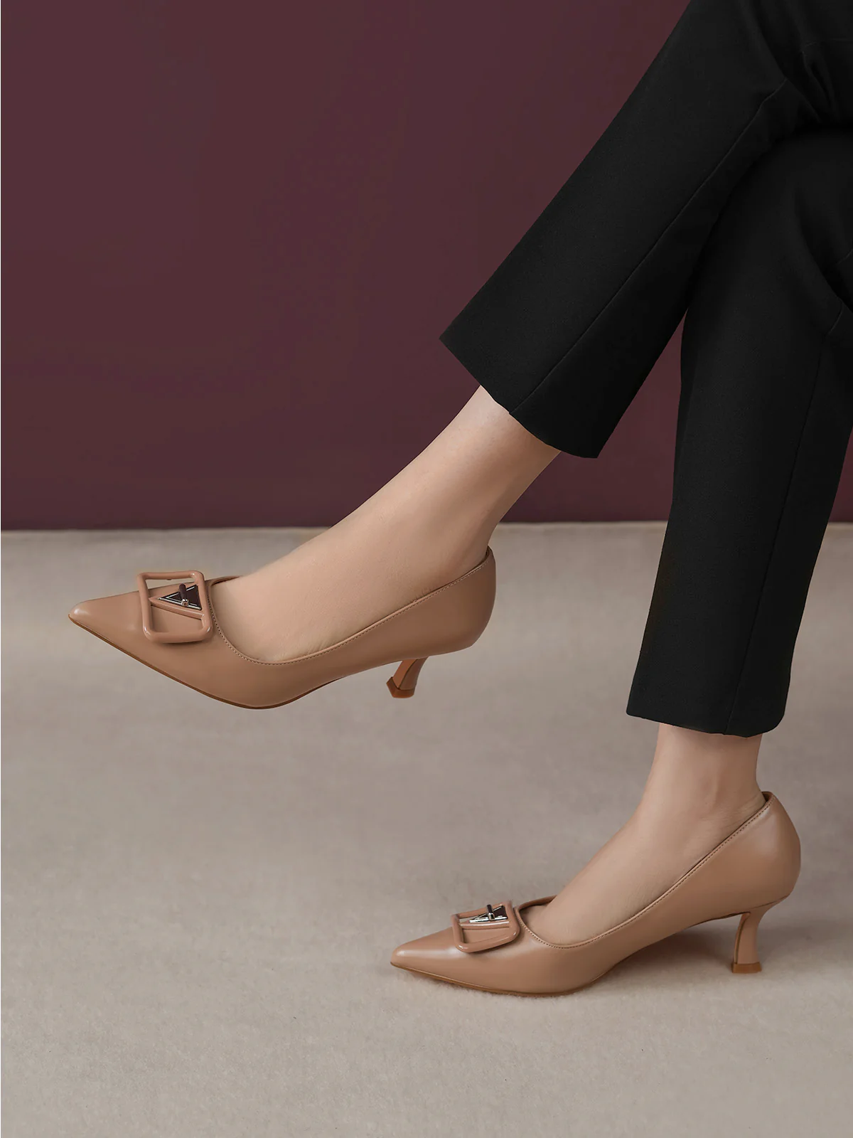 Women "CORD" Perfect Court Shoes - Image 10