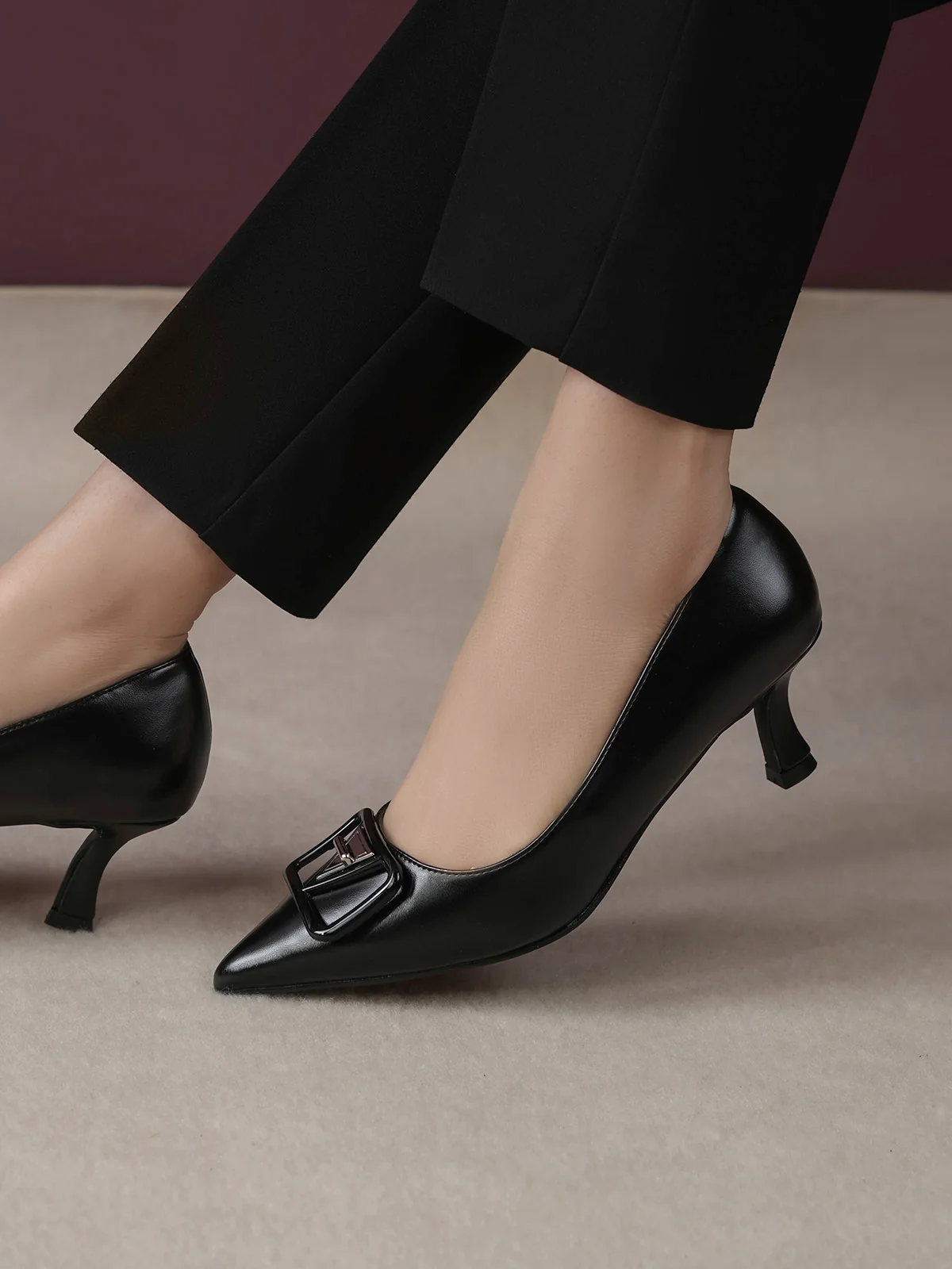 Women "CORD" Perfect Court Shoes - Image 10