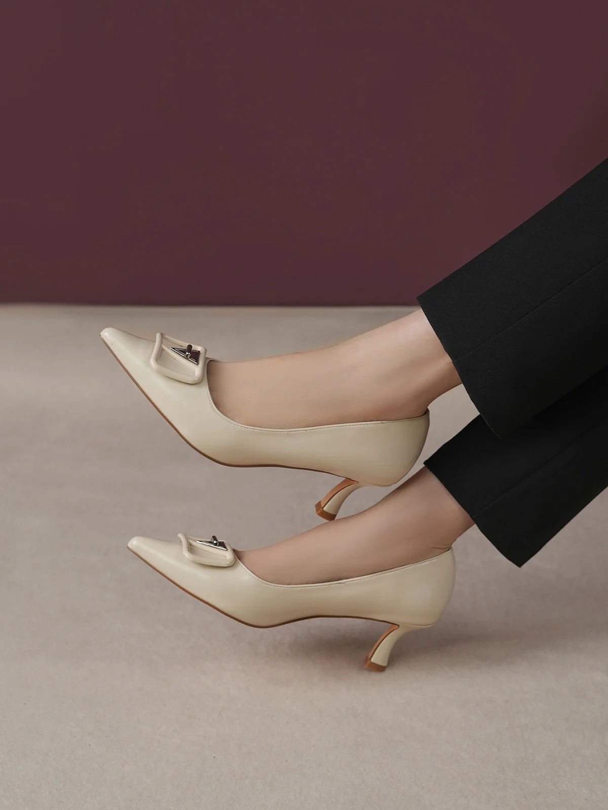 Women "CORD" Perfect Court Shoes - Image 10