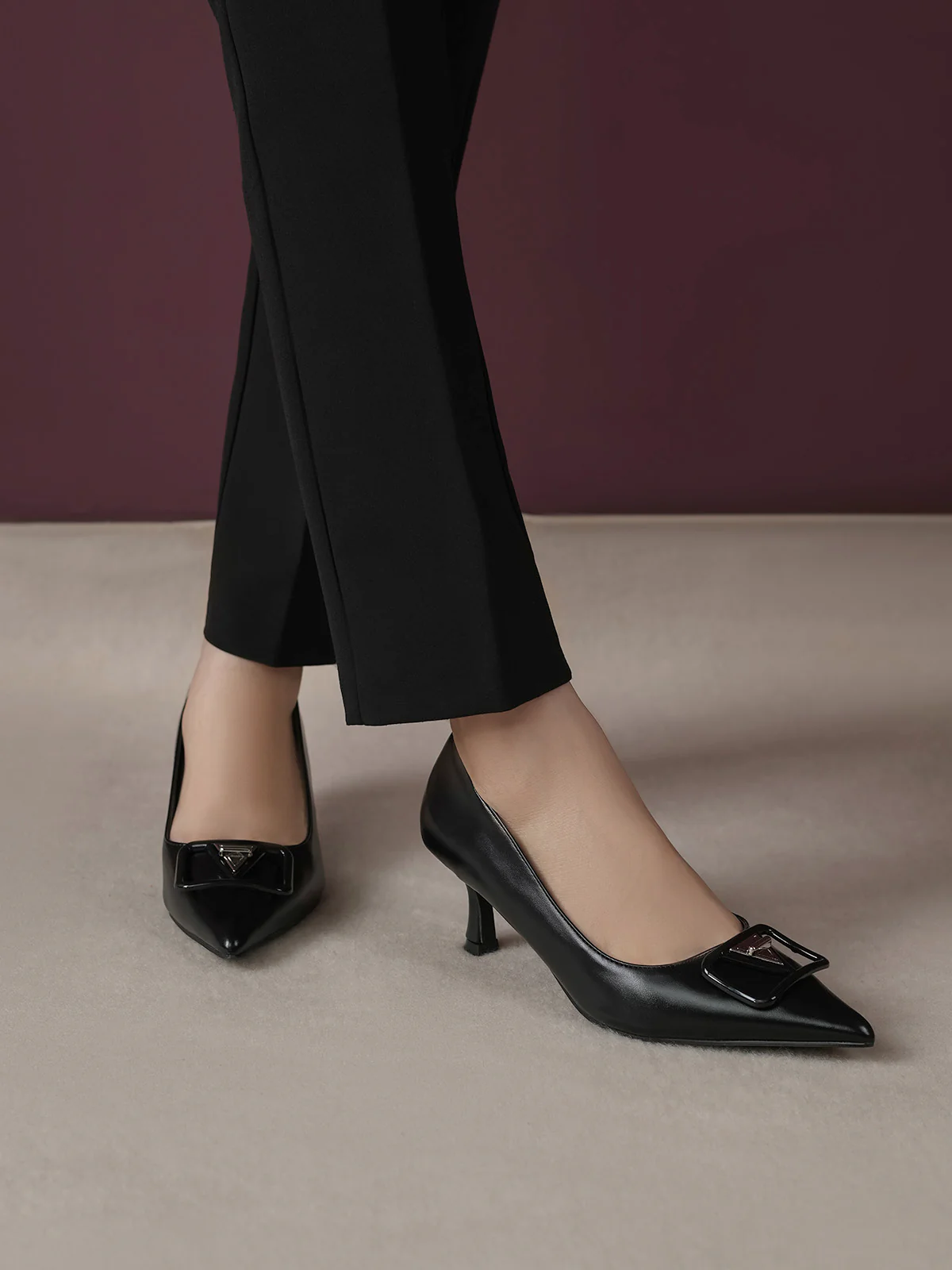 Women "CORD" Perfect Court Shoes - Image 6