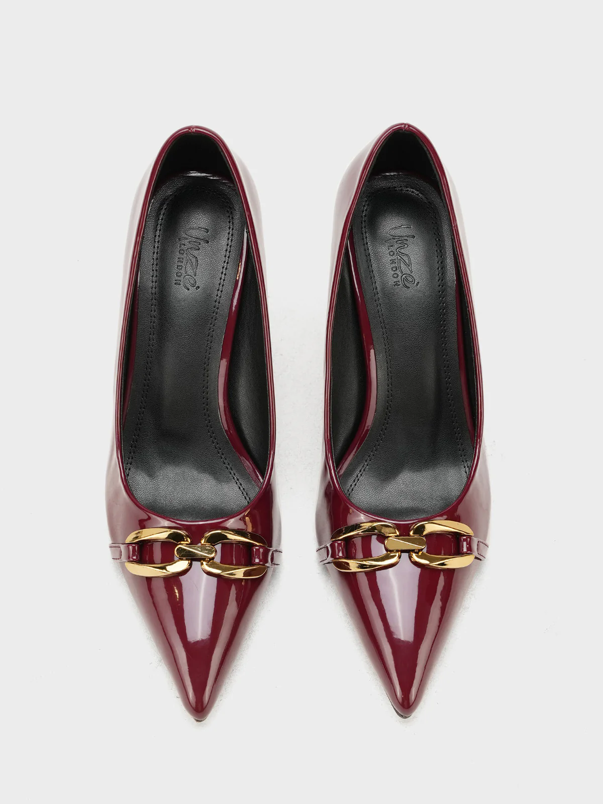 Women "CORRADO" Sleek Pointed Toe Court Shoes - Image 9