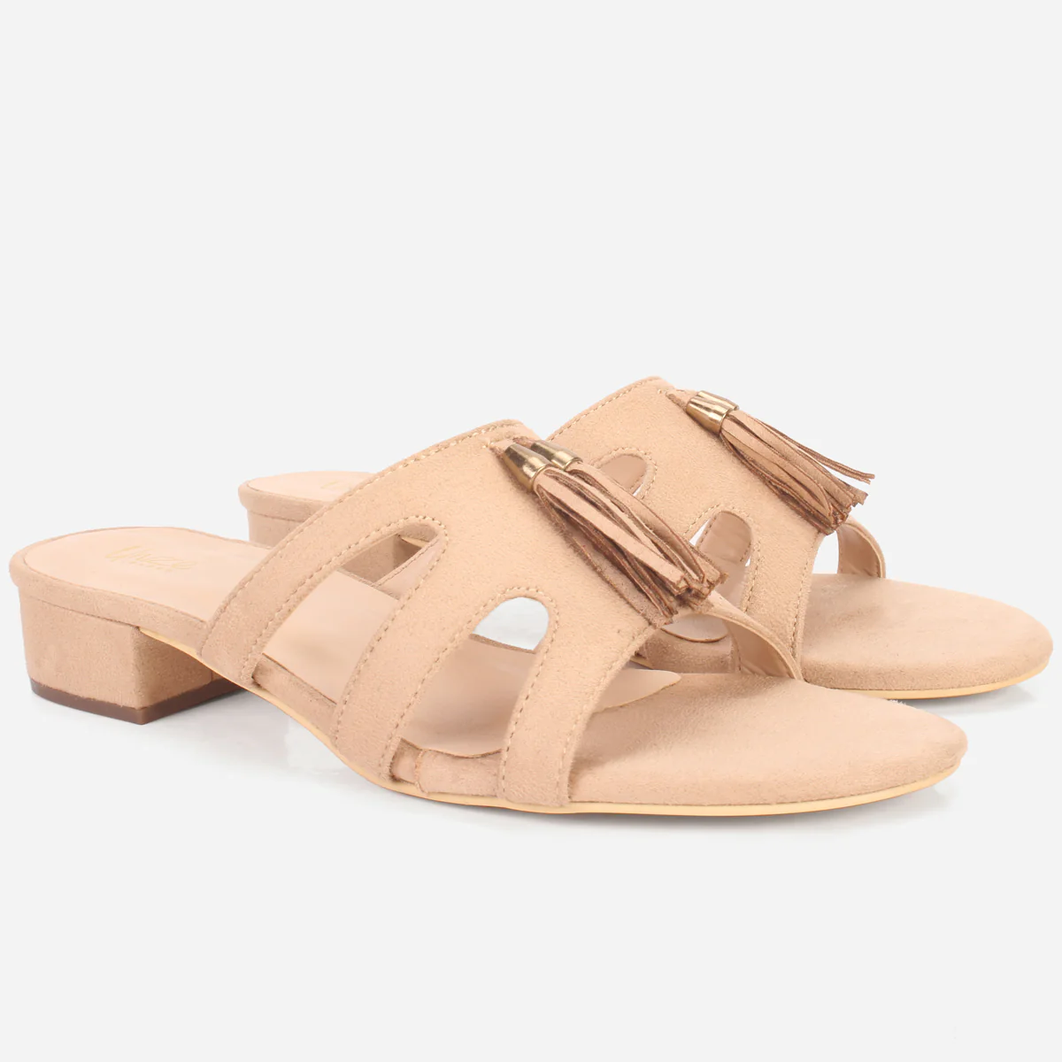 Women "CRUISE" Summer Decorated Block Heel Slippers - Image 2