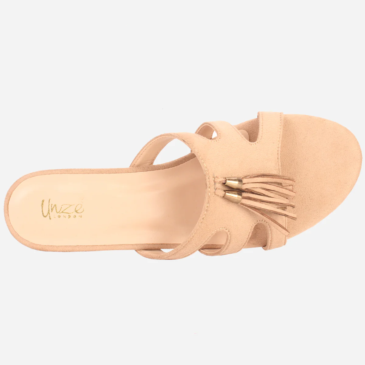 Women "CRUISE" Summer Decorated Block Heel Slippers - Image 4