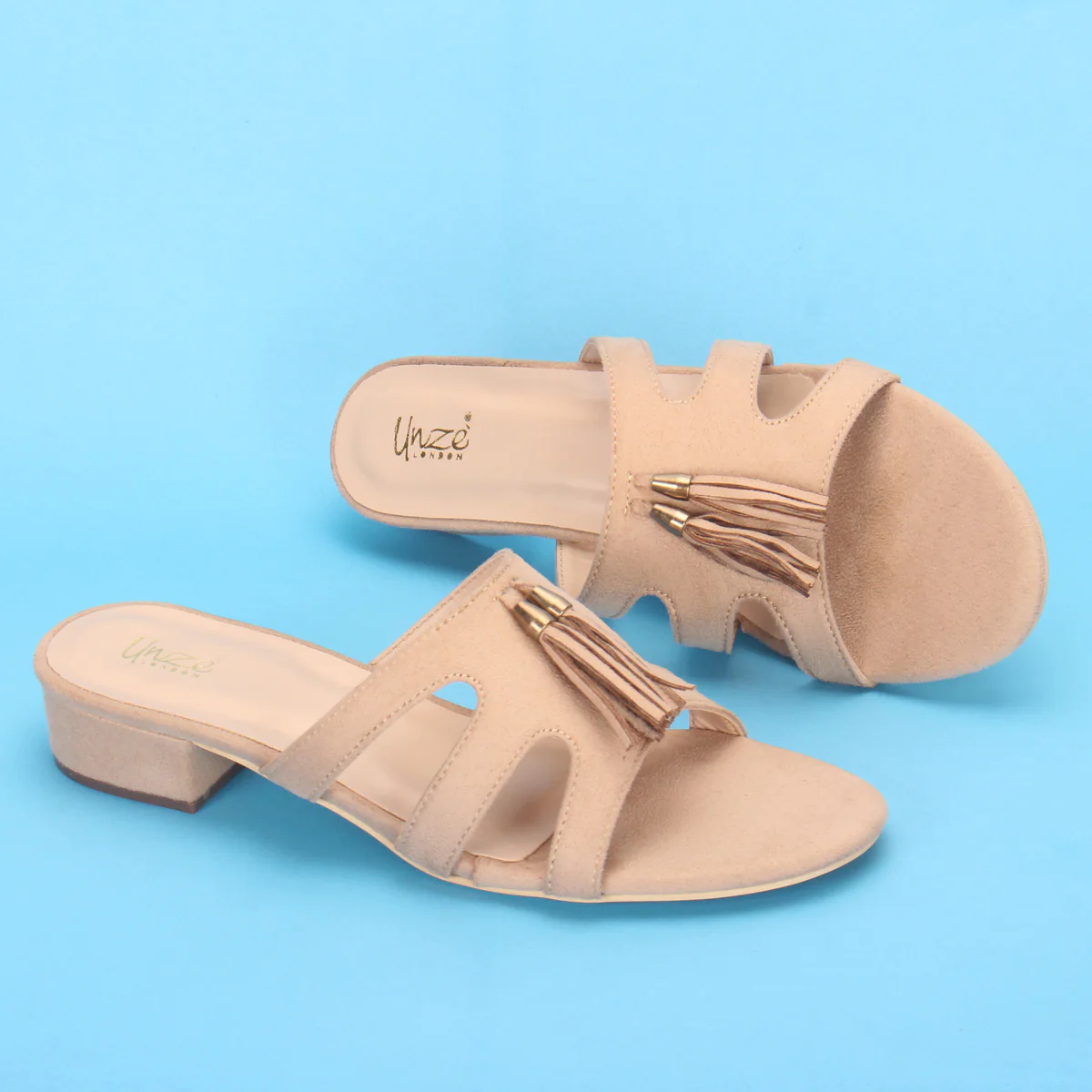 Women "CRUISE" Summer Decorated Block Heel Slippers - Image 6
