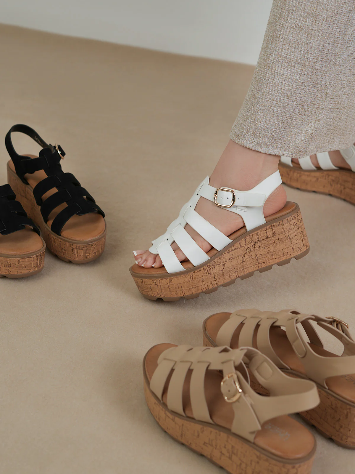 Women "DAHLIA" Comfort Buckle Sandals - Image 6
