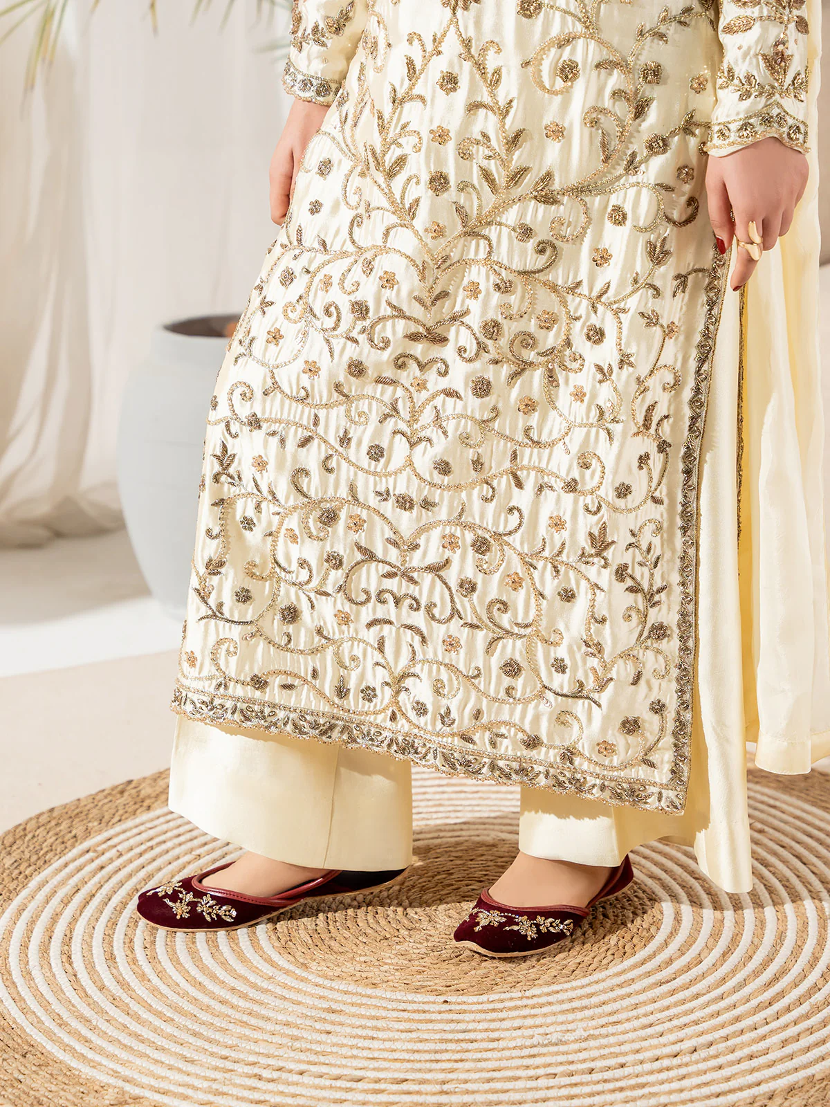 Women "DAHLIA" Soft High Quality Khussa - Image 3