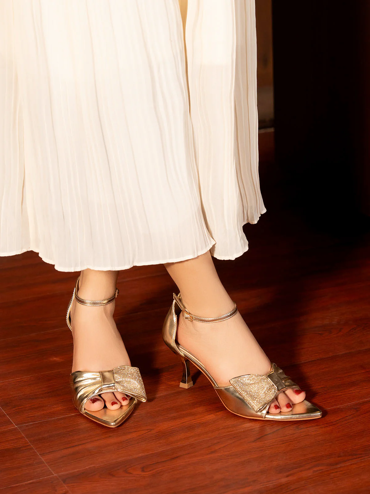 Women "DECLAN" Fancy Buckle Sandals