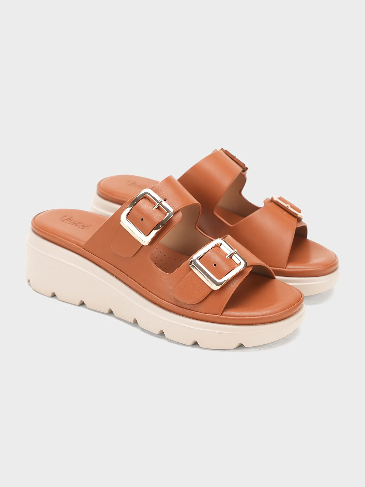 Women "DELIL" Wedge Comfort Slippers - Image 3