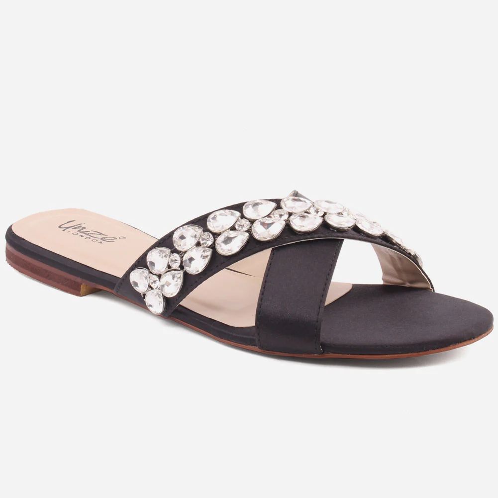 Women "DIANA"Casaual Diamantes Slippers