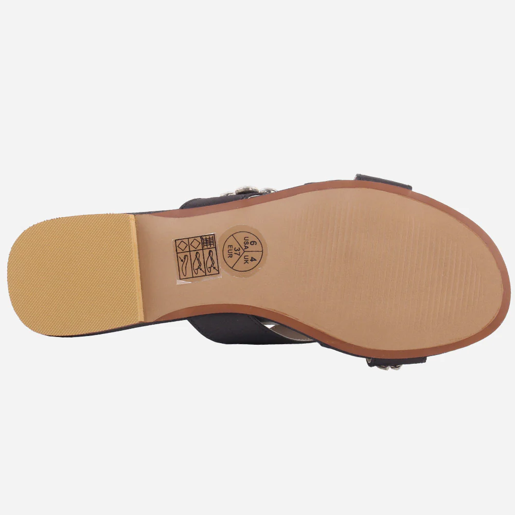 Women "DIANA"Casaual Diamantes Slippers - Image 5