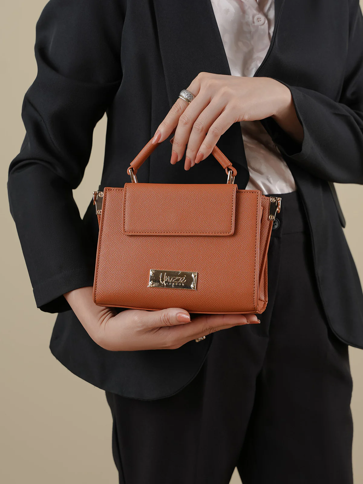Women "EDENA" Stylish Satchel Handbag - Image 6
