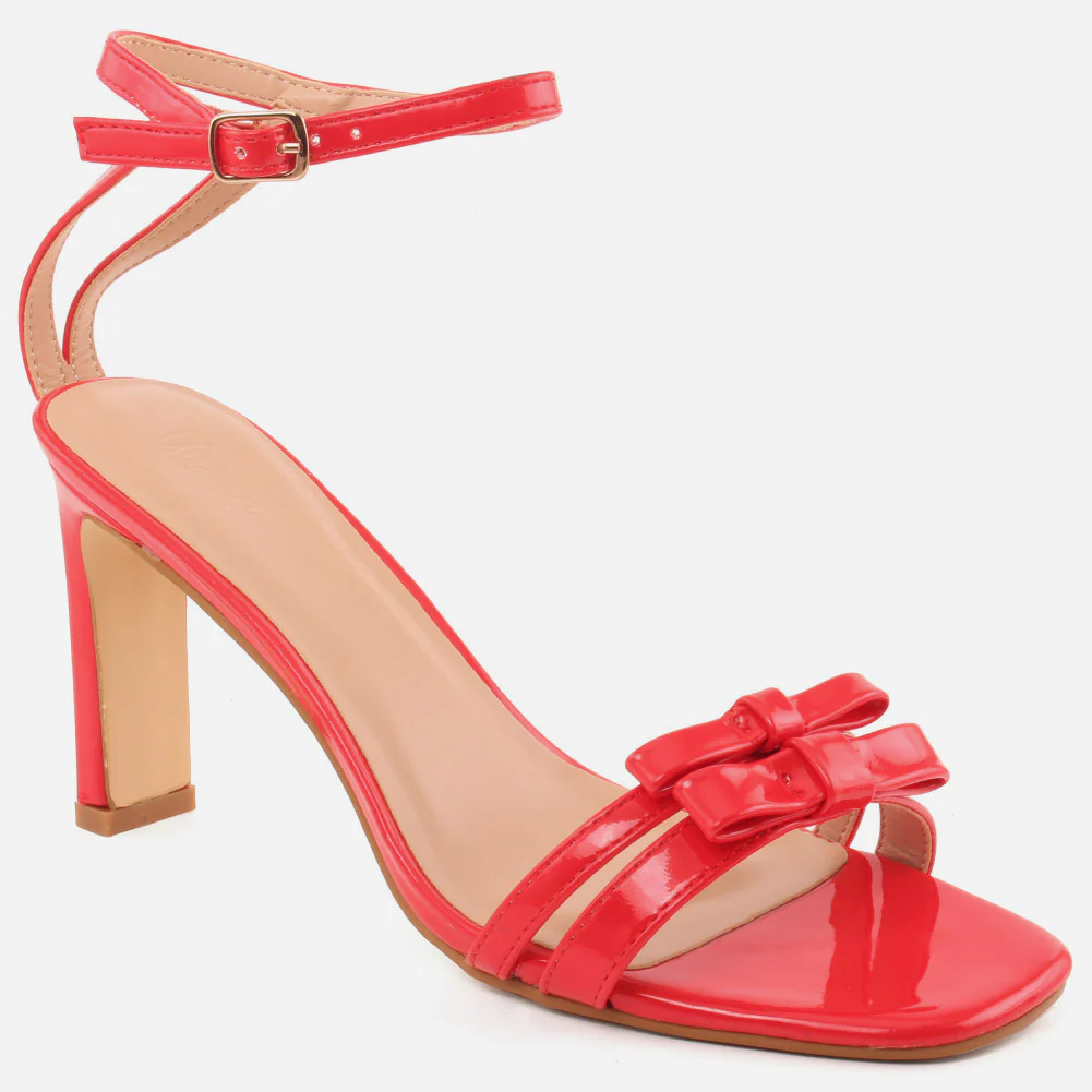 Women "ELLE" Soft Patent  Block Heel Sandals